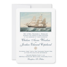 Barco de Clipper Náutico | Boda clásico