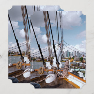 Invitación Barco de navegación