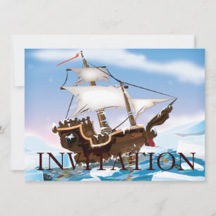 Invitación Barco para romper el hielo
