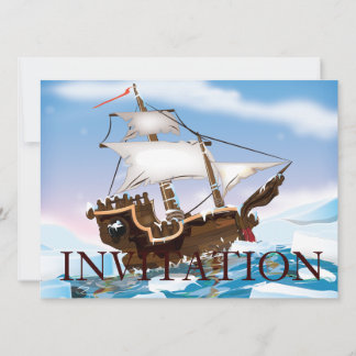 Invitación Barco para romper el hielo