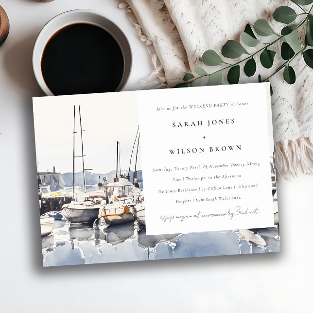 Invitación Barcos costeros en el Fiesta de fin de semana del  (Subido por el creador)