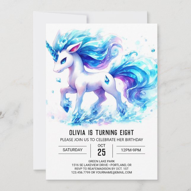 Invitación Barnyard Kids Horse Birthday (Anverso)
