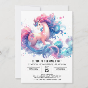 Invitación Barnyard Kids Horse Birthday