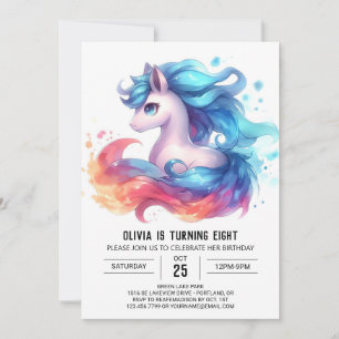 Invitación Barnyard Personalizado Horse Birthday