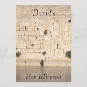 Invitación Barra Mitzvah/invitación de Mitzvah del palo