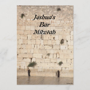 Invitación Barra Mitzvah/palo Mitzvah