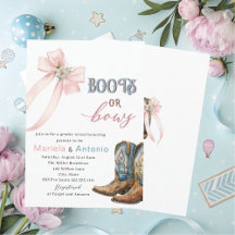 Barras de color de agua elegantes o Baby Shower de