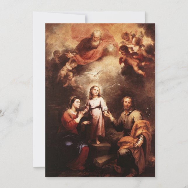 Invitación Bartolomé Esteban Murillo - El cielo y la tierra (Anverso)