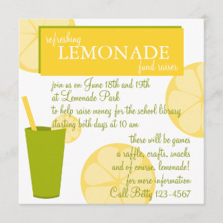 Invitación Base de Lemonade