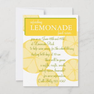 Invitación Base de Lemonade