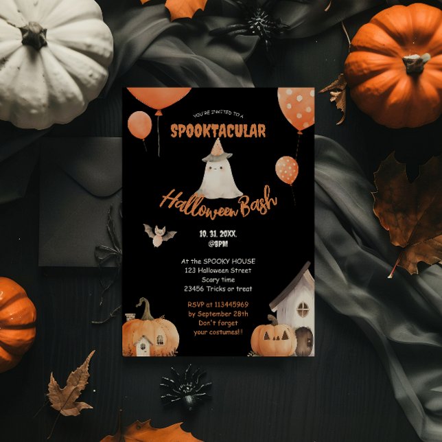 Invitación Bash Cumpkin Halloween (Subido por el creador)