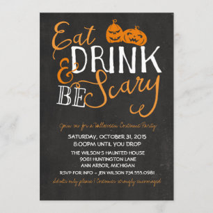 Invitación Bash de Halloween, Fiesta de disfraces, Fiesta adu