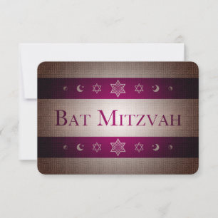 Invitación Bat Mitzvah