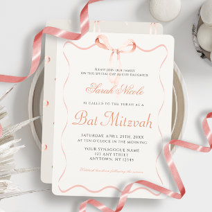 Invitación Bat Mitzvah