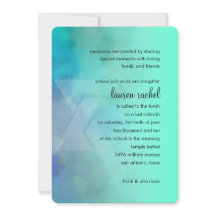 Bat Mitzvah Aqua y Estrella Azul de David