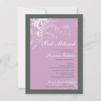 Invitación BAT MITZVAH INVITA :: bella 1P