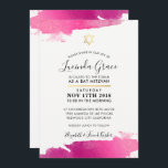 Invitación BAT MITZVAH INVITA moderno dorado dorado rosa negr<br><div class="desc">por kat massard >> kat@simplysweetPAPERIE.com << - - - - - - - - - - - - - - - - - - - - - - - - - - - - - - - - - - - - - - - - - - - - -...</div>