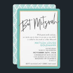 Invitación BAT MITZVAH simple minimalista moderno marco de or<br><div class="desc">por kat massard >>> kat@simplysweetPAPERIE.com <<< Ama el diseño, pero me gustaría ver algunos cambios - otro esquema de color, producto, agregar una foto o adaptado para una ocasión diferente - no hay preocupaciones simplemente contáctame por correo electrónico - ¡estoy encantado de ayudar! - - - - - - -...</div>