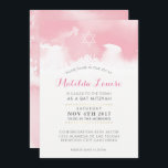 Invitación BAT MITZVAH una elegante acuarela rosa pálido invi<br><div class="desc">por kat massard >> kat@simplysweetPAPERIE.com << - - - - - - - - - - - - - - - - - - - - - - - - - - - - - - - - - - - - - - - - - - - - -...</div>