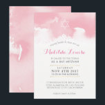 Invitación BAT MITZVAH una elegante acuarela rosa pálido invi<br><div class="desc">por kat massard >> kat@simplysweetPAPERIE.com << - - - - - - - - - - - - - - - - - - - - - - - - - - - - - - - - - - - - - - - - - - - - -...</div>