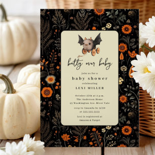 Invitación Batería lúdica sobre Baby Shower