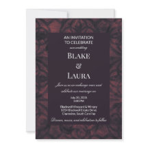 Batik de Vino de Invierno de Higo Negro para Boda