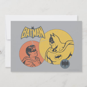 Invitación Batman Y Robin Graphic - Molesto