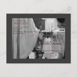 Invitación Bautismal