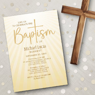 Invitación Bautismo