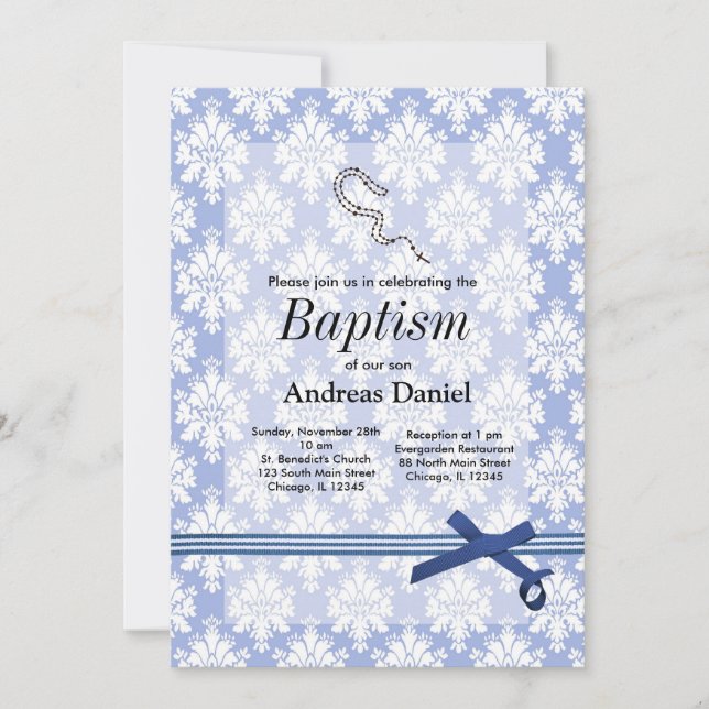 Invitación Bautismo (Anverso)