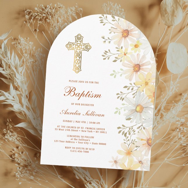 Invitación Bautismo arca de Daisies (Subido por el creador)