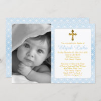 Bautismo | Boy Eternity Rings Gold Cross Photo