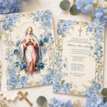 Bautismo Católico Floral de la Madre Bendita