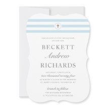 Bautismo clásico de los niños de la franja azul