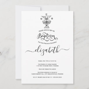 Invitación Bautismo cristiano