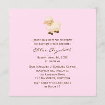 Bautismo de cordero pequeño