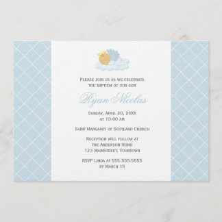 Invitación Bautismo dulce del bebé