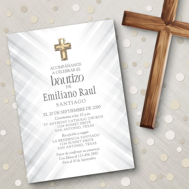 Invitación Bautismo español (Subido por el creador)