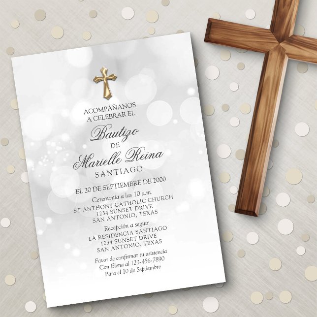 Invitación Bautismo español (Subido por el creador)
