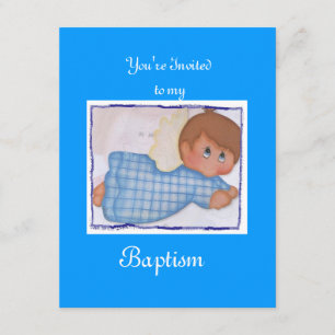 Invitación Bautismo/invitación a la cristalización