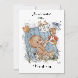 Invitación Bautismo/invitación a la cristalización