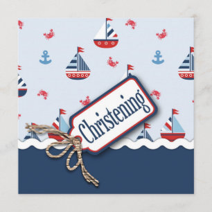 Invitación Bautismo náutico