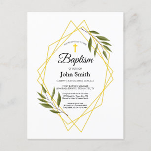 Invitación Bautizo
