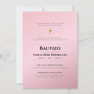 Invitación BAUTIZO Bautismo BAPTISM INVITE