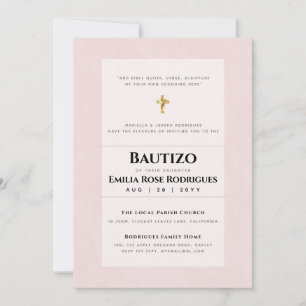 Invitación BAUTIZO Bautismo BAPTISM INVITE