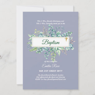 Invitación Bautizo Bautismo Christening Invi