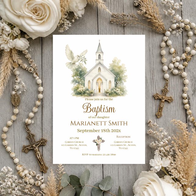 Invitación Bautizo Boho (Subido por el creador)