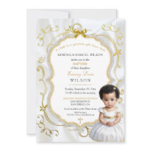 Bautizo Comunión de Niña Bautismo Oro Blanco