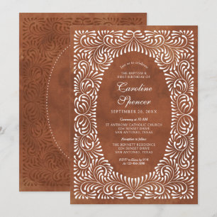 Invitación Bautizo Cumpleaños Fiesta Talavera
