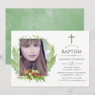 Invitación Bautizo de campo o bautizo campestre